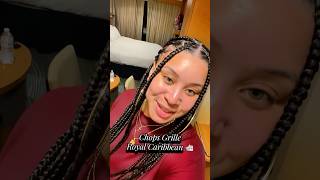 Food review of Chops Grille on Royal Caribbean #shorts #short #royalcaribbean #cruise #food #fyp