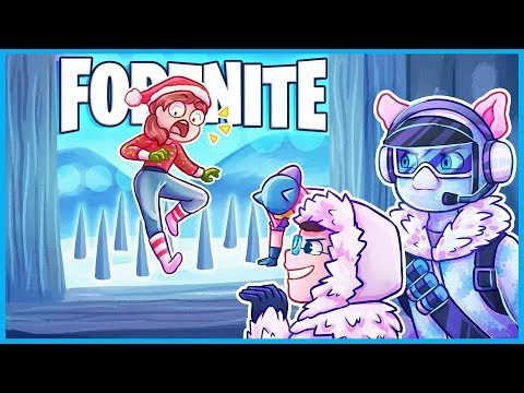 *NEW* HIDDEN SNOW SPIKE TRAP in Fortnite: Battle Royale! (Fortnite Funny Moments & Fails)