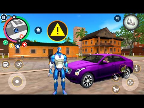 Skateboard drive Zeus fist power military base | Rope hero vice town new game | Games on