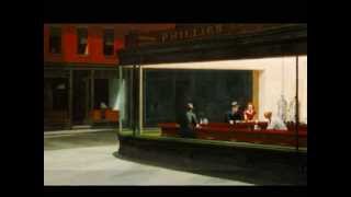 preview picture of video 'Nighthawks, 1942. Edward Hopper [Estética contemporánea y convergencia]'