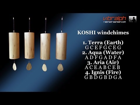 Koshi Windchimes   (terra/aqua/aria/ignis)