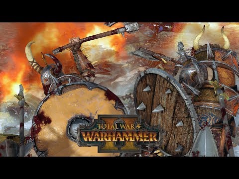 BASIC BARBARIANS - Norsca vs High Elves // Total War: Warhammer II Online Battle