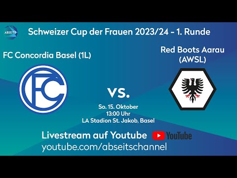 FC Concordia Basel vs. Red Boots Aarau | Schweizer Cup der Frauen - 1/16-Final | 15.10.2023