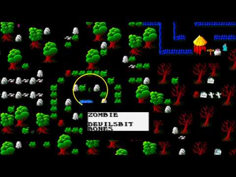 Amstrad CPC - Feud - Maps and Info help