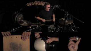 Arthur Bont Drumsolo met percussie