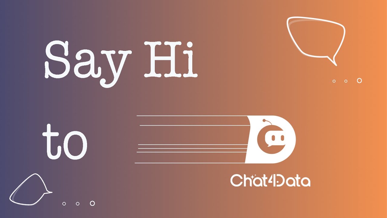 Chat4Data video preview