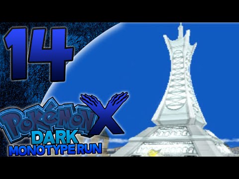 Pokémon X Dark Monotype Run - Episode 14 - Kid's Game