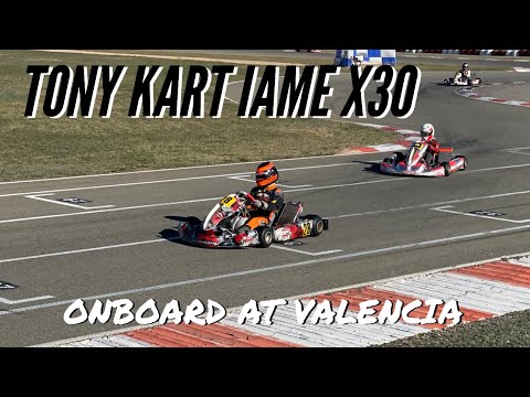 Onboard at Valencia - Riding Shotgun - IAME X30 Tonykart