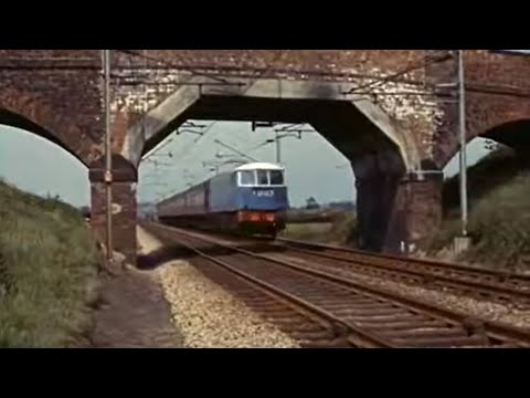 Vintage railway film - Under the wires - 1965