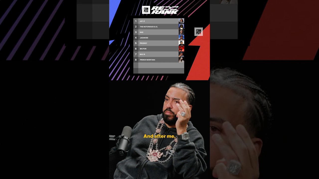 French Montana ranks the 10 best New York rappers of all time #ReRank