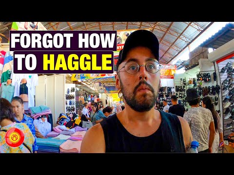 Exploring Jayma Bazaar in OSH, Kyrgyzstan 🇰🇬