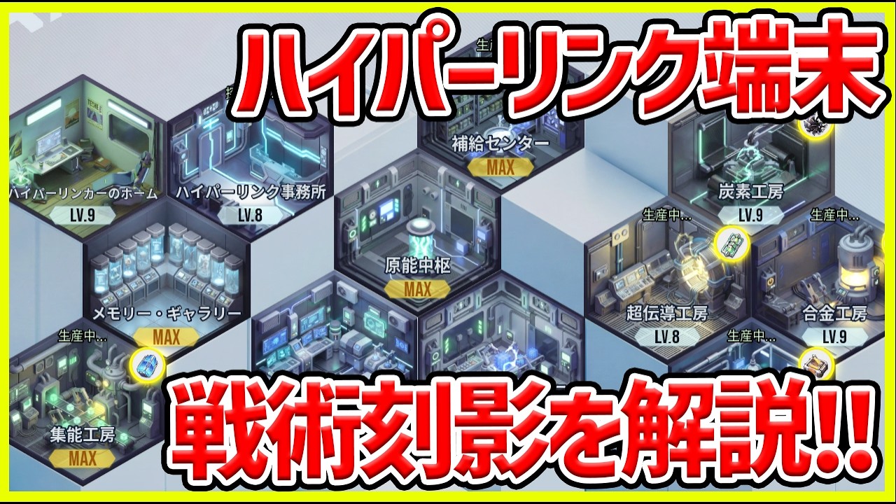 【イザリア】ハイパーリンク端末と戦術刻影の解説#イザリア