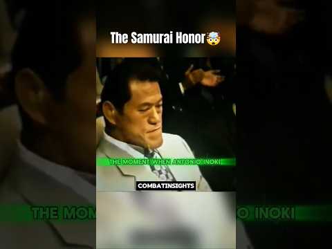 When Antonio Inoki Gave Machida a Samurai Honor #ufc #ufcfighter #themmahour #ufchawaii #roadtoufc