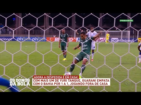 Bahia 1 X 1 Guarani - 31/10/2022 - Os Donos da Bola
