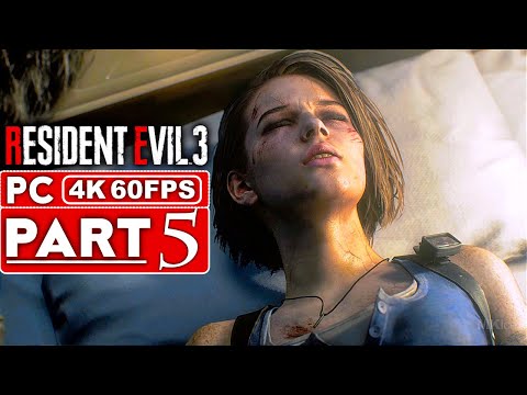 RESIDENT EVIL 3 REMAKE Gameplay Walkthrough Part 5 [4K 60FPS PC] - No Commentary