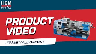 HBM 180 Vario, soustruh na kov s digitálním displejem a variabilními otáčkami, 60 kg