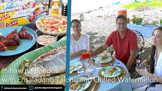 Goma At Home: Inihaw Na Bangus With Ensaladang Talong And Grilled Watermelon