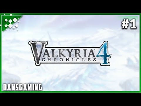 Let's play Valkyria Chronicles 4 (Part 1) - PS4 Gameplay - Normal Difficulty