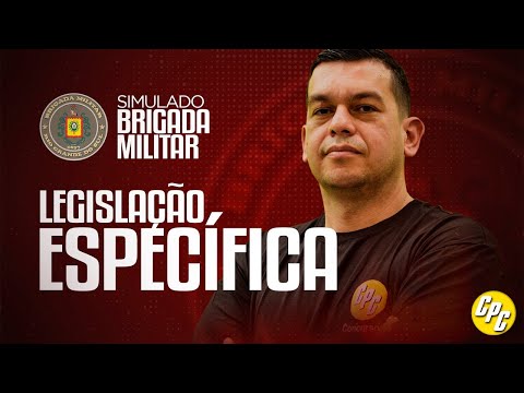 Simulado BM - Legislação Específica - Prof. Pedro Gustavo