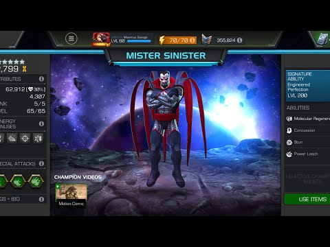 Rank 5 Mr Sinister