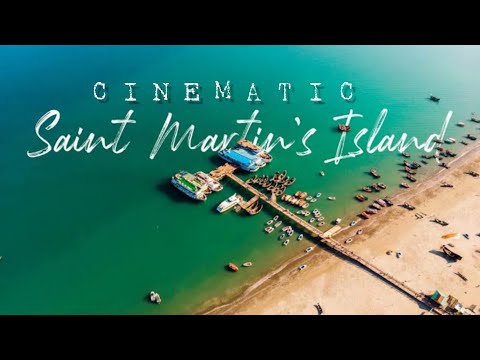 Saint Martin island cinematic trailer | saint Martin beach 🏖️ | Mohamin bro