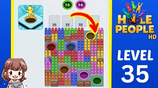 Hole People Level 35 Solution - Hole People Level 35 Solution Walkthrough