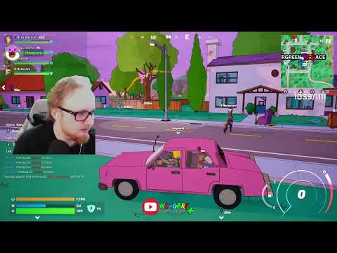 Simpsons Fortnite with the SQUAD feat. lolyoshi in 2025!