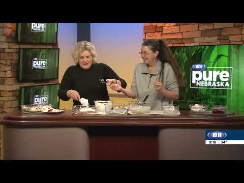 Cherry Cheesecake Layer Dessert, Paula Peterson; Pure Nebraska, December 2025