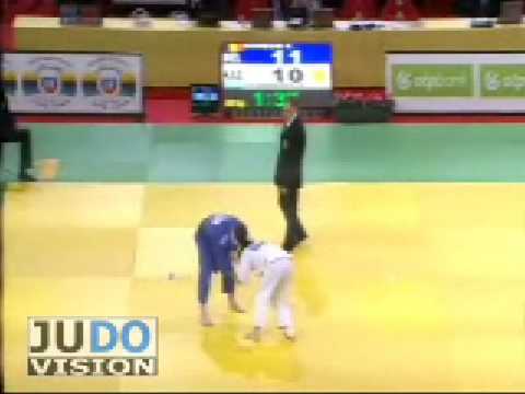 JUDO 2009 Tournois de Paris: Damien Bomboir (BEL) - Salamat Utarbayev (KAZ)