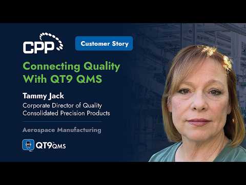 Tammy Jack, Consolidated Precision Products testimonial video