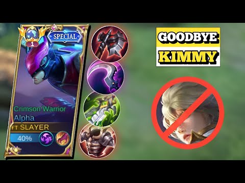 MOONTON THANKS FOR THIS NEW ALPHA ONE SHOT COMBO BUILD 2023 | ALPHA BEST BUILD 2023