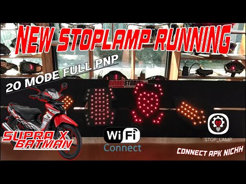 STOPLAMP RUNNING 20 MODE SUPRA X BATMAN