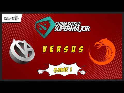 Vici Gaming vs Tnc Predator | Bo3 | China Dota 2 Supermajor | Group Stage | Game 1