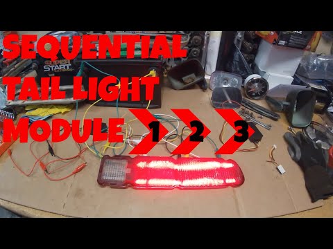 Sequential Tail light Module