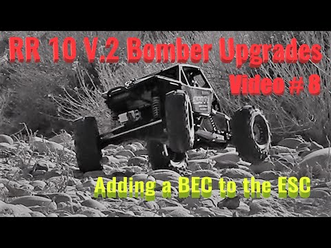 Adding a Castle Creations Bec To the ESC on the Bomber.