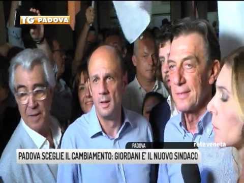 TG PADOVA (26/06/2017) - PADOVA SCEGLIE IL CAMBIAMENTO: GIORDANI E’ IL NUOVO SINDACO
