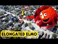 DRONE CATCHES ELONGATED ELMO IN REAL LIFE DOMAIN LORD