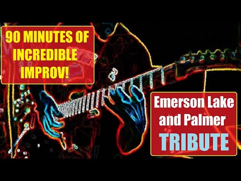 EMERSON, LAKE & PALMER Jam Request - 90 MINUTES of EPIC GUITAR IMPROV! (Join the chat!)