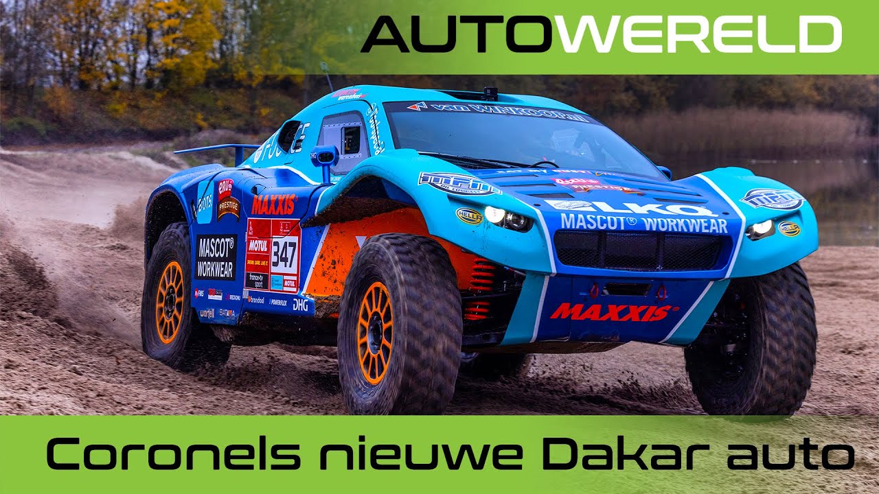 De nieuwe Dakar auto van Tim en Tom Coronel (2022)