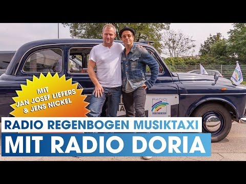 DAS MUSIKTAXI MIT JAN JOSEF LIEFERS UND JENS NICKEL VON RADIO DORIA (VORMALS OBLIVION)