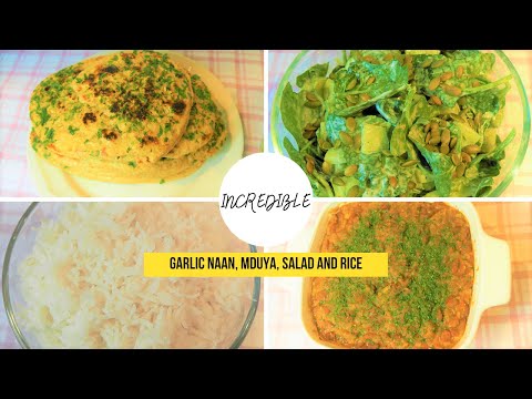 HOW TO COOK INCREDIBLE MDUYA (MASHED BEANS) WITH GARLIC NAAN | EASY DINNER IDEAS | INDIAN, KENYAN