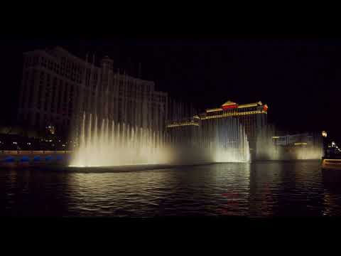Bellagio Fountains, Las Vegas, NV  (Shot on April 8, 2019)