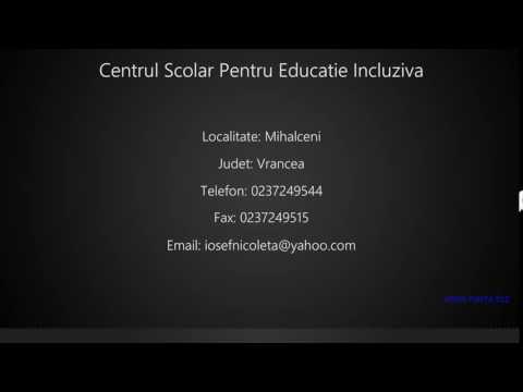 Centrul Scolar Pentru Educatie Incluziva Mihalceni