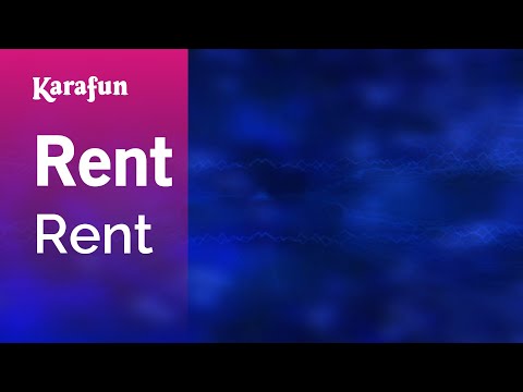Rent - Rent | Karaoke Version | KaraFun