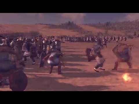 Rome 2 Total war Epic Cinematic Land Battle Encampment - Qin VS Roxolani