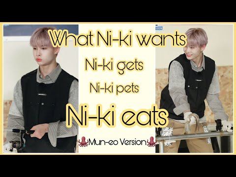 Cute Ni-ki & the Octopus | ft. Jay, Jungwon, Jake | ENHYPEN 엔하이픈 - En-O'Clock Ep4 | Niki being cute