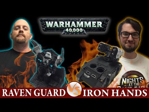 Kingslayer: Shrike Raven Guard Vs. Whirlwind Iron Hands Warhammer 40K Battle Report