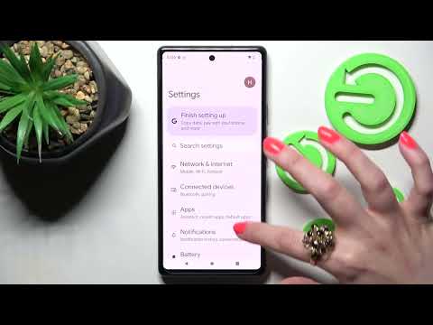 GOOGLE PIXEL 6A - How To Activate Auto Brightness