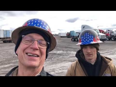 We bought an abandoned railroad part 9. ( Field trip)