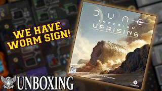 Dune Imperium Uprising Unboxing - Everything Inside the Box!